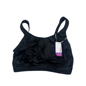 $70 NWT Freya Active Dynamic Jet Soft Sports Bra Black Size 32M AC4014JET New